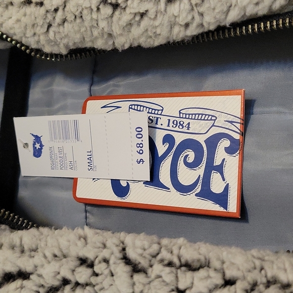 Royce Faux fur long zip up vest - Picture 2 of 7